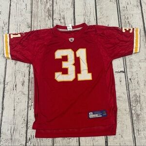 Kids Boys Priest Holmes Kansas City Chiefs Reebok NFL Football Sports Jersey